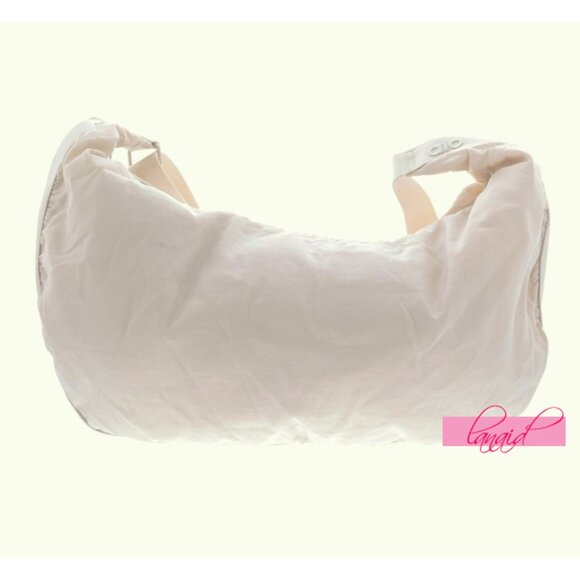 Alo Om The Go Gym Sling Bag Bone Cream Nude Large Weekend Shoulder Purse Tote - Picture 7 of 16